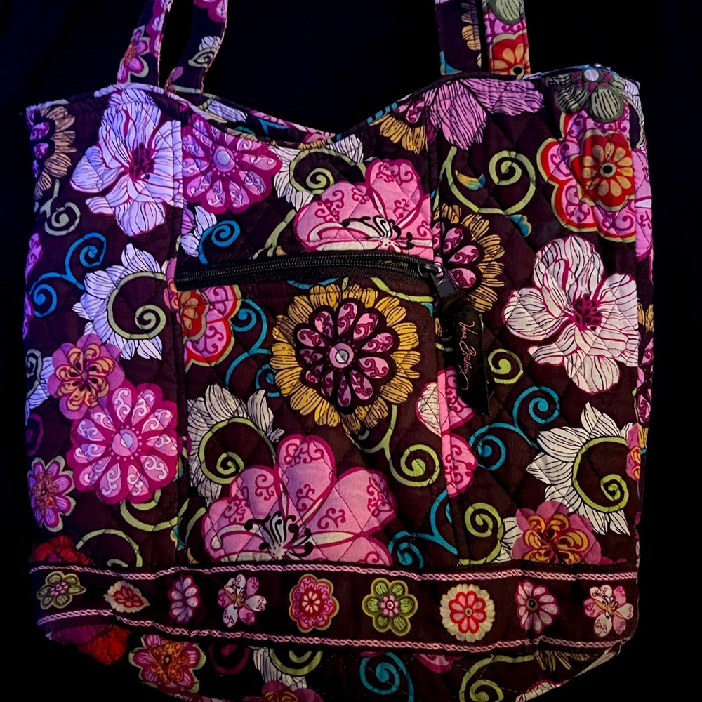 Stunning flower Vera Bradley purse